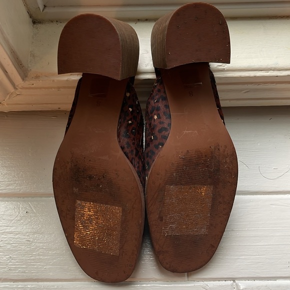 Madewell The Harper Mule in Leopard Calf Hair (worn only once) - Picture 9 of 9